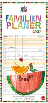 Produktbild: Die kleine Raupe Nimmersatt Familienplaner 2027