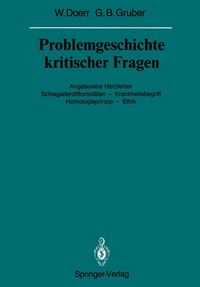 Produktbild: Problemgeschichte kritischer Fragen
