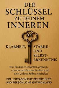 Produktbild: Der Schl&uuml;ssel zu deinem Inneren: Klarheit, St&auml;rke und Selbsterkenntnis Wie du deine Gedanken ordnest, emotionale Balance findest und dein wahres Selbs