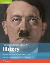 Produktbild: Edexcel GCSE (9-1) History Foundation Weimar and Nazi Germany, 1918-39 Student Book