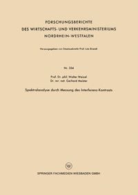 Produktbild: Spektralanalyse durch Messung des Interferenz-Kontrasts