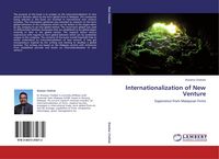Produktbild: Internationalization of New Venture
