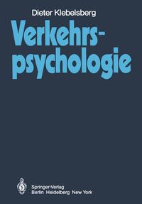 Produktbild: Verkehrspsychologie