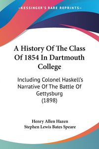 Produktbild: A History Of The Class Of 1854 In Dartmouth College