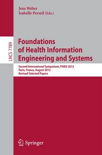 Produktbild: Foundations of Health Information Engineering and Systems