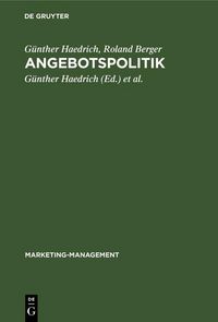 Produktbild: Angebotspolitik