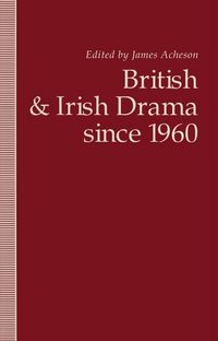Produktbild: British and Irish Drama since 1960