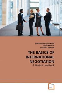Produktbild: Khan, M: BASICS OF INTERNATIONAL NEGOTIATION