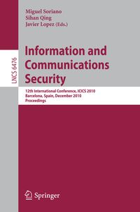 Produktbild: Information and Communications Security