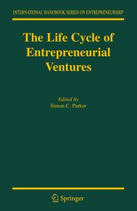 Produktbild: The Life Cycle of Entrepreneurial Ventures