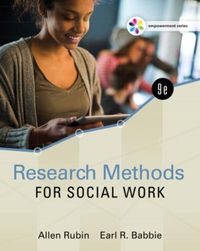 Produktbild: Empowerment Series: Research Methods for Social Work