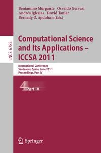 Produktbild: Computational Science and Its Applications - ICCSA 2011