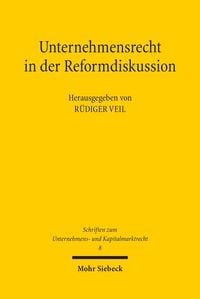 Produktbild: Unternehmensrecht in der Reformdiskussion
