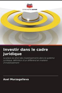 Produktbild: Investir dans le cadre juridique