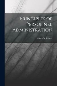 Produktbild: Principles of Personnel Administration