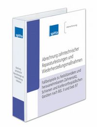 Produktbild: Abrechnung zahntechnischer Reparaturleistungen und Wiederherstellungsma&szlig;nahmen