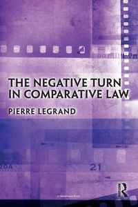 Produktbild: The Negative Turn in Comparative Law