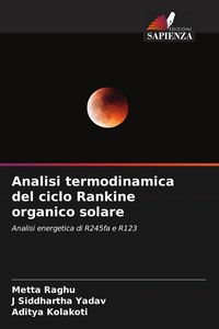 Produktbild: Analisi termodinamica del ciclo Rankine organico solare