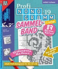 Produktbild: Profi-Nonogramm 3er-Band Nr. 19