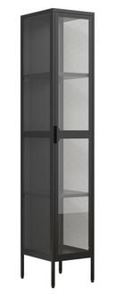 Produktbild: Stahl Glas Vitrine Schaukasten Floka XL