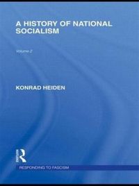 Produktbild: A History of National Socialism (RLE Responding to Fascism)