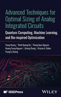 Produktbild: Advanced Techniques for Optimal Sizing of Analog Integrated Circuits