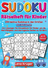 Produktbild: Sudoku R&auml;tselheft f&uuml;r Kinder ab 6 Jahren