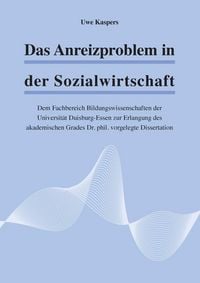 Produktbild: Das Anreizproblem in der Sozialwirtschaft
