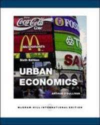 Produktbild: O'Sullivan, A: Urban Economics