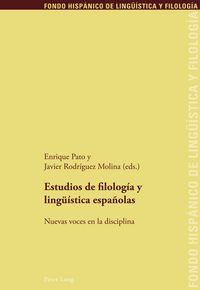 Produktbild: Estudios de filolog&iacute;a y ling&uuml;&iacute;stica espa&ntilde;olas