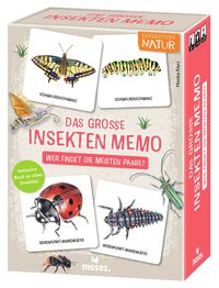 Produktbild: Das gro&szlig;e Insekten Memo - Wer findet die meisten Paare?