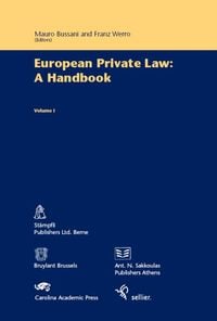 Produktbild: European Private Law: A Handbook