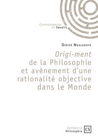 Produktbild: Origi ment de la philosophie et