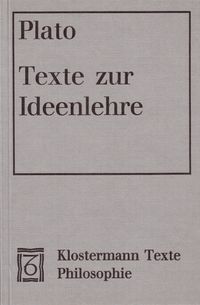 Produktbild: Texte zur Ideenlehre