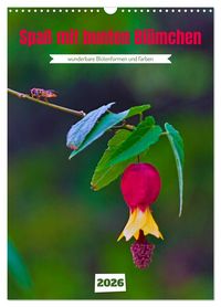 Produktbild: Spa&szlig; mit bunten Bl&uuml;mchen (Wandkalender 2026 DIN A3 hoch), CALVENDO Monatskalender