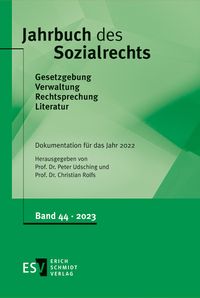 Produktbild: Jahrbuch des Sozialrechts (der Gegenwart). Gesetzgebung - Verwaltung... / Jahrbuch des Sozialrechts - - Dokumentation f&uuml;r das Jahr 2022