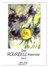 Produktbild: Der Aquarell-Kalender No.2 (Wandkalender 2027 DIN A3 hoch), CALVENDO Monatskalender