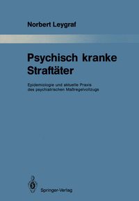 Produktbild: Psychisch kranke Straft&auml;ter