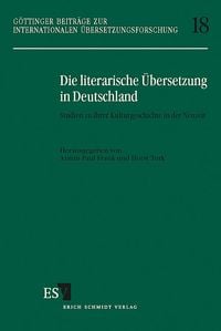 Produktbild: Die literarische &Uuml;bersetzung in Deutschland