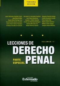 Produktbild: Lecciones de derecho penal. Parte especial. Volumen II