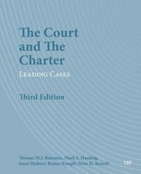 Produktbild: The Court and the Charter