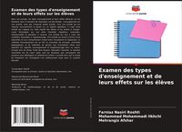 Produktbild: Examen des types d'enseignement et de leurs effets sur les &eacute;l&egrave;ves