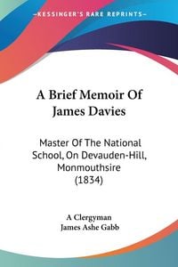 Produktbild: A Brief Memoir Of James Davies