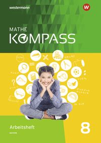 Produktbild: Mathe Kompass 8. Arbeitsheft mit Lösungen. Bayern