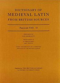 Produktbild: Dictionary of Medieval Latin from British Sources