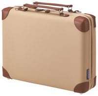 Produktbild: Carchette Carry Case Schmal &ndash; Tragekoffer mit Schultergurt, Beige