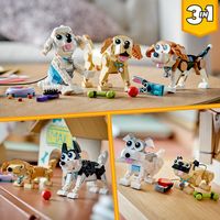 LEGO Creator 3in1 31137 Niedliche Hunde Tier-Spielzeug-Set