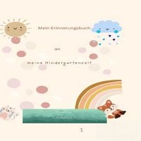 Produktbild: Erinnerungsbuch- meine Kindergartenzeit