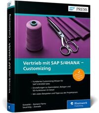 Produktbild: Vertrieb mit SAP S/4HANA &ndash; Customizing
