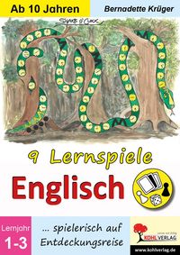 Produktbild: Neun Lernspiele Englisch